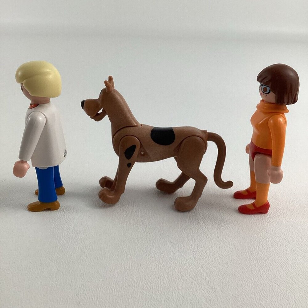 Playmobil Scooby Doo Playset Replacement Figures Fred Velma Scoob Geobra Toy Lot - Picture 3 of 7